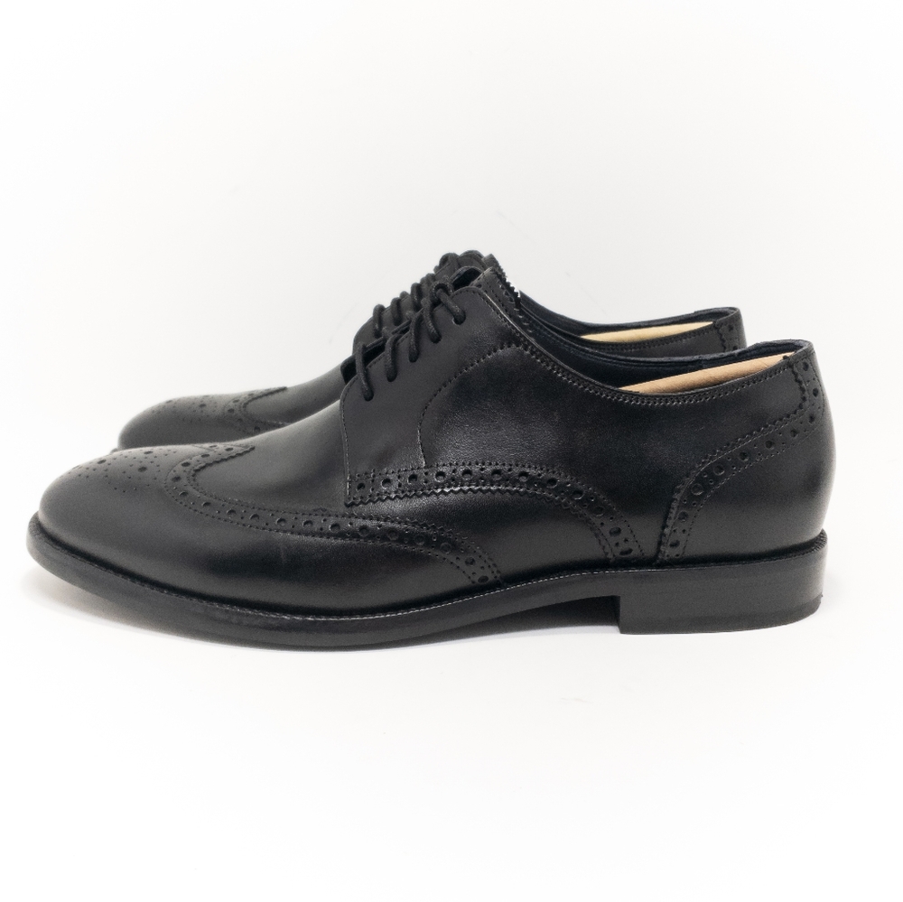 NEW Cole Haan Harrison Wingtip Black Oxfords
